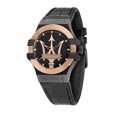 thumbnail image 1 of Maserati Men's Potenza R8851108032 Black Leather Quartz Fashion Watch, 1 of 4