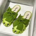 thumbnail image 1 of Pantuflas de verano para mujer, pantuflas de media pantuflas para niños, anticolisión, antideslizantes, de fondo suave, sandalias de moda para estudiantes, 1 of 6
