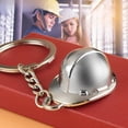 thumbnail image 2 of Llavero con casco de simulación creativa, casco de seguridad, casco de seguridad contra incendios, sombrero, extintor de incendios, llavero, 2 of 4