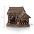 thumbnail image 1 of Aquarium Micro Landscaping Ornaments Ceramic House Thatched Hut Bamboo Building Fish Tank Decoration, 1 of 1