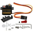 thumbnail image 3 of Accesorios RC, kit de micro servomotor Mini kit de servo de engranaje de metal Kit de servo de coche RC Instalación sin esfuerzo, 3 of 9