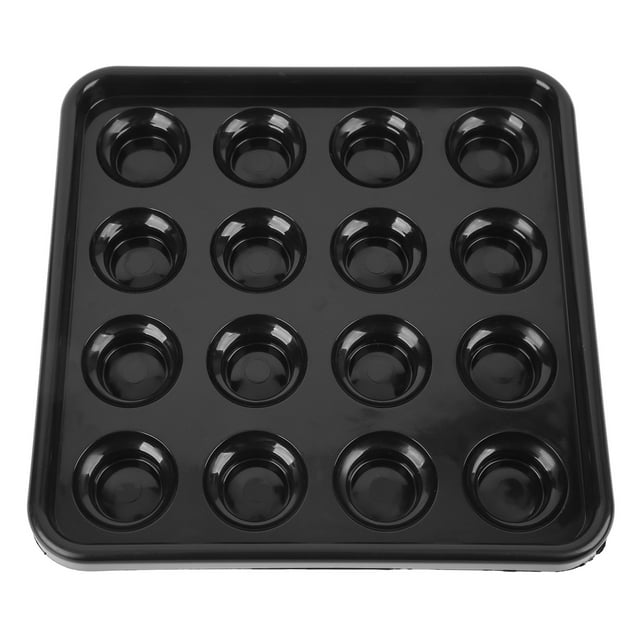 Plateau de Rangement pour Billard, Plateau de Billard 16 Trous Épaissi pour la Maison