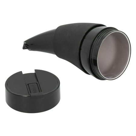 Goat Horn Shaped Coffee Mug - 230ml Stainless Steel Insulated Travel Cup With Crossbody Strap, White