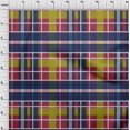thumbnail image 3 of oneOone Organic Cotton Poplin Twill Fabric Madras Check Printed Craft Fabric BTY 42 Inch Wide, 3 of 4