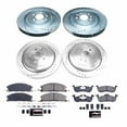 thumbnail image 3 of PowerStop Front and Rear Z23 Evolution Sport Carbon-Fiber Ceramic Brake Pad and Drilled & Slotted Rotor Kit Fits: LINCOLN Select Models K6804, 3 of 10