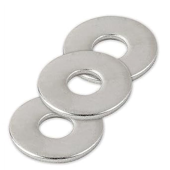 FASTENER TREE M4 Flat Washer 304 Stainless Steel SAE Washer for Screws Bolts 100PCS