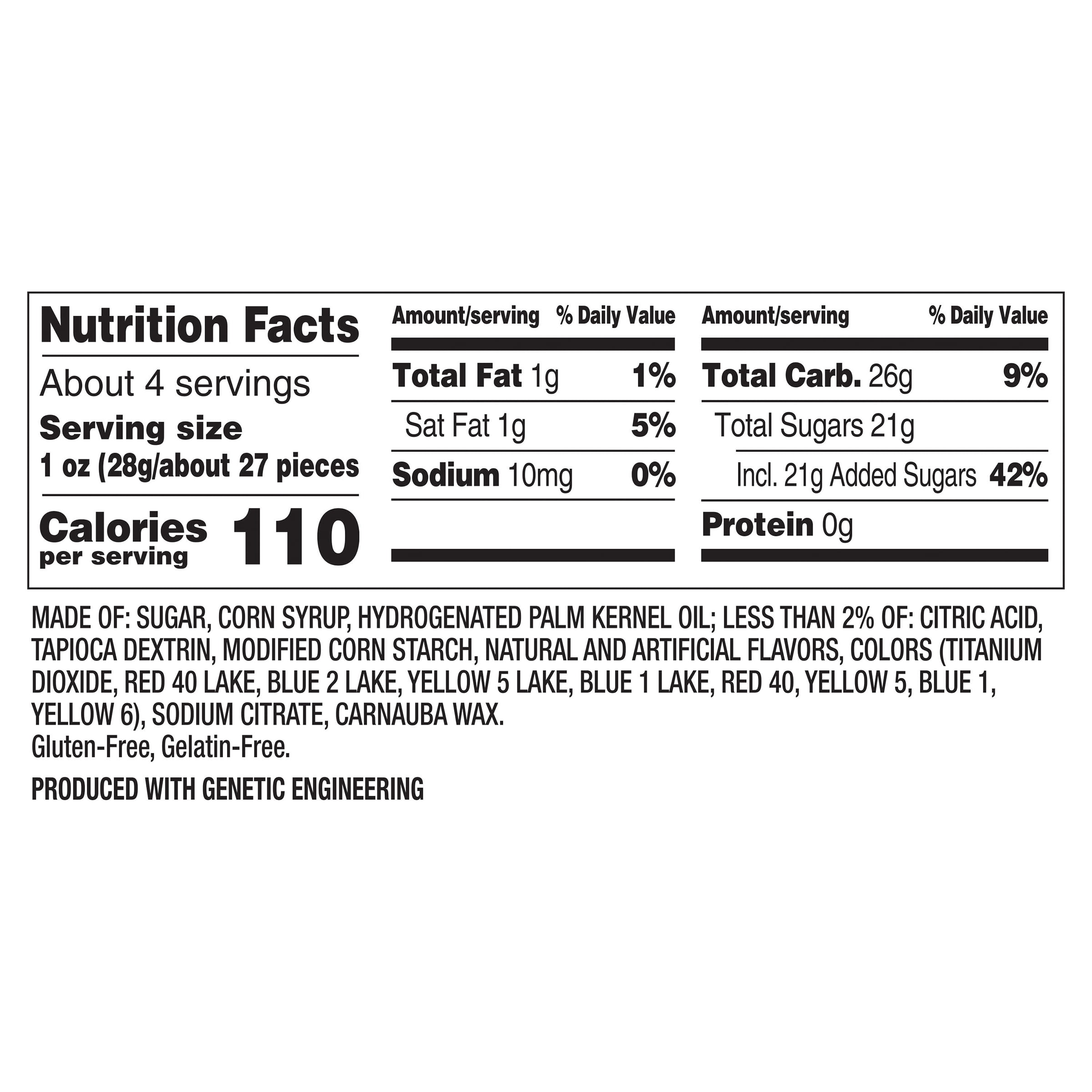 Tropical Skittles Nutrition Facts Besto Blog