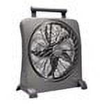 O2 Cool Smartpower Fan With Usb Port 10 In. Gray Ac