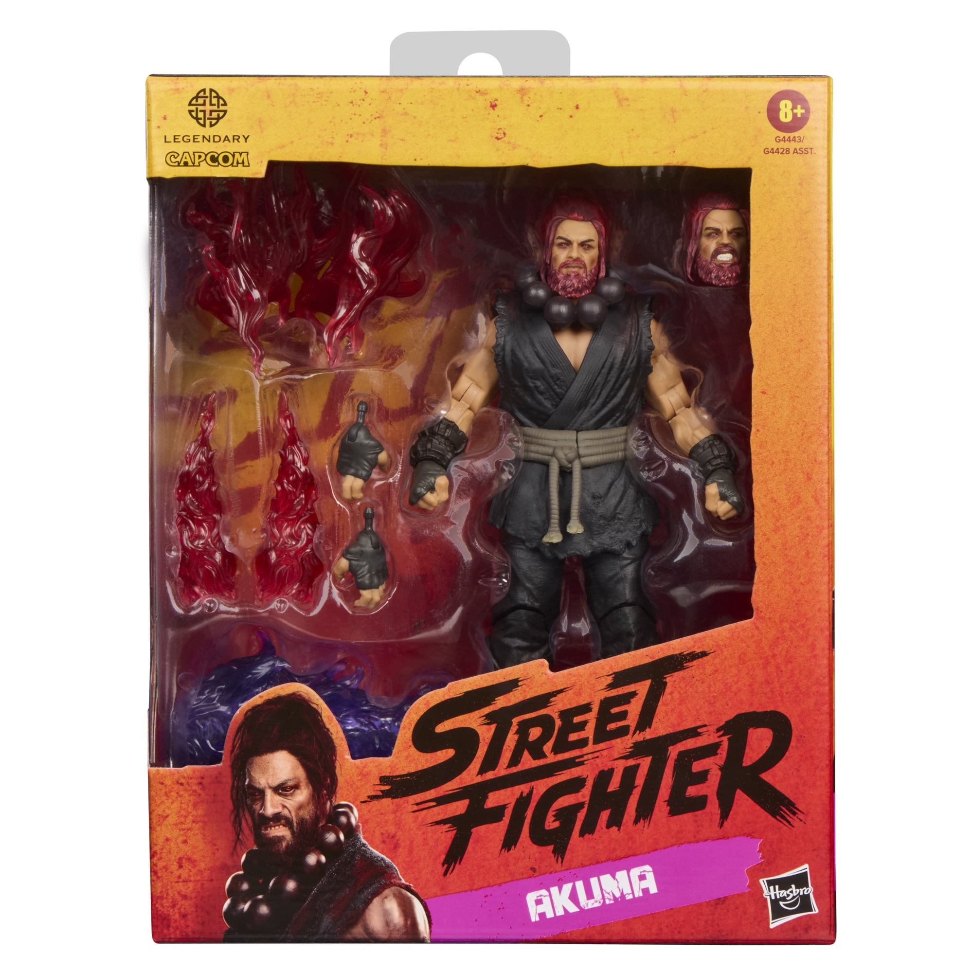 Street Fighter Akuma 6-Inch Collectible Figure for Ages 8+