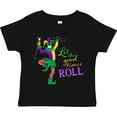 thumbnail image 3 of Inktastic Let the Good Times Roll Mardi Gras Jester Boys or Girls Toddler T-Shirt, 3 of 5