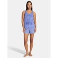 thumbnail image 2 of Disney Winnie the Pooh Women's and Women's Plus Tank Top and Shorts Pajama Set, 2-Piece, Sizes XS-3X, 2 of 5