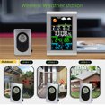 thumbnail image 4 of Digital Weather Clock, Practical Weather Clock  for Indoor Outdoor, 4 of 7