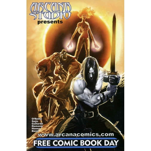Arcana Studio Presents FCBD #4 VF ; Arcana Comic Book