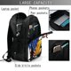 thumbnail image 4 of Easygdp American Truck Mochila para Laptop de Viaje con Puerto USB, Mochila para Laptop con Puerto de Carga USB para Mujeres y Hombres, 4 of 7