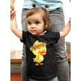 thumbnail image 2 of Duck With A Wreath T-Shirt Infant -Image by Shutterstock,  18 Months, 2 of 4