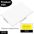thumbnail image 2 of Threns 2Pcs Tempered Glass 0.3mm Screen Protector Film Scratch Resistant Display Protective Film Touch Sensitive for TM6 TM7, 2 of 11