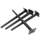thumbnail image 1 of Patas de metal para muebles, patas de mesa cónicas de alta resistencia para escritorio, sofá, gabinete, cama, muebles, patas de jinete, repuesto de patas de muebles de hierro fundido, 4 Uds., 1 of 7