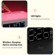 thumbnail image 4 of Despertador Cargador inalámbrico 6 en 1 Soporte para teléfono inalámbrico 15W para IWatch Airpods FLhrweasw Nuevo, 4 of 9