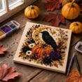 thumbnail image 5 of Halloween Ghost Pearl Art DIY Kit, NEW Cute Ghost 8D Diamond Art Pearl Craft Kit, Halloween Pearl Art Kit for Adults & K*ids, Beginner Gift(Crow), 5 of 7