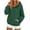 42#Dark Green, variant on Oversized Hoodies for Women Plain Fleece Long Sleeve Sweatshirt Casual Basic Pullover Fall Winter Clothes White 2XL