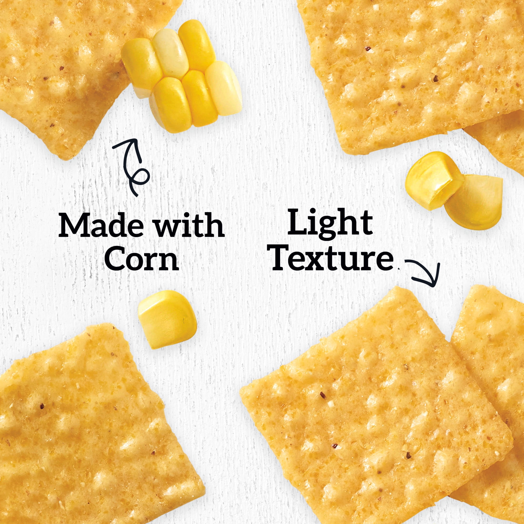 GOOD THINS Sea Salt Corn Snacks Gluten Free Crackers, Snack Crackers, 3.5 oz
