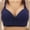 Dark Blue, variant on Sentmoon Bras Plus Size Push up No-Slip Comfortable Bras for Women Solid Color Thin Easy Care Seamless Supportive Breathable Wireless Bras for Women for Work & Office 40