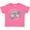 Hot Pink, variant on Inktastic Nana Loves Me Girls Granddaughter Girls Toddler T-Shirt