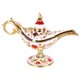 thumbnail image 4 of Lamp Decor, Collectible Decorative Photo Props, Shiny Kunst und Skulpturen Wishing Light for Home Costume Accessories Party, Playing Room blanco Soledad Lámpara Aladdin Genie, 4 of 10