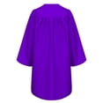 thumbnail image 4 of LiiYii Robe de Collation des Grades pour Enfants avec Pompon Uniforme Scolaire Violet 21, 4 of 7