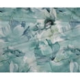 thumbnail image 4 of oneOone Polyester Spandex Dusty Teal Green Fabric Flower Craft Projects Decor Fabric Printed By The Yard 56 Inch Wide-78M, 4 of 4