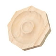 thumbnail image 2 of Tnobhg Wooden Bracelet Holder Round Square Rectangle Rustic Heavy Duty Solid Wood Beaded Bracelet Bangle Jewelry Organizer Display Stand Plate, 2 of 8