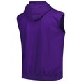 thumbnail image 3 of Men's Fanatics Purple Phoenix Suns Jersey Muscle Pullover Hoodie, 3 of 3