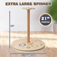 thumbnail image 4 of Driddle soporte de madera y juguete giratorio | Tabla de equilibrio con soporte giratorio de 360°, juguetes para niños de 2, 3, 4, 5 años, cumpleaños para niño niña, 18 meses o más, juguete para niños, 4 of 5