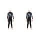 thumbnail image 1 of Traje de neopreno para niños Yuarrent Ropa de baño resistente al sol negro S Type2 NO2, 1 of 6