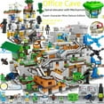 thumbnail image 1 of Compatible con la serie Building Blocks Girl, los niños se benefician de la inteligencia, ensamblan e intercambian ideas sobre juguetes para niños, mercado nocturno, 1 of 3