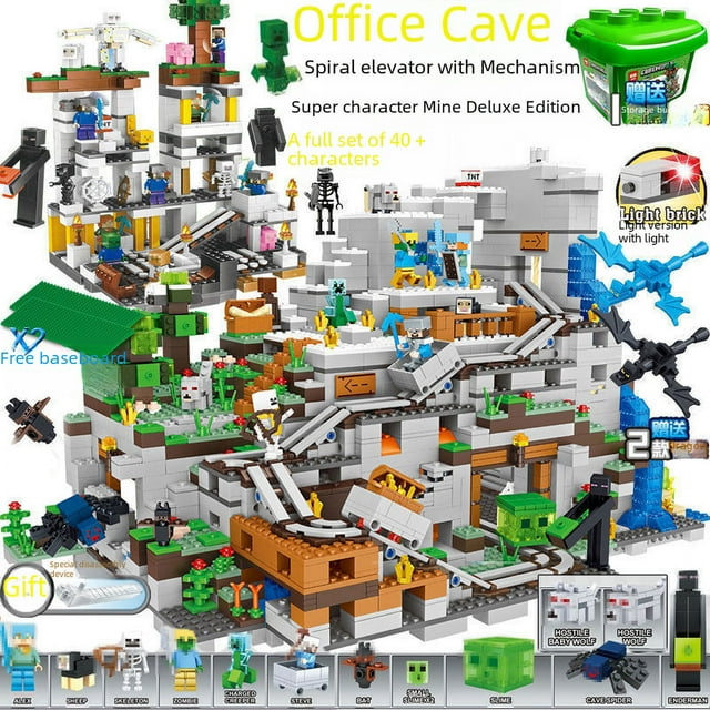 Compatible con la serie Building Blocks Girl, los niños se benefician de la inteligencia, ensamblan e intercambian ideas sobre juguetes para niños, mercado nocturno