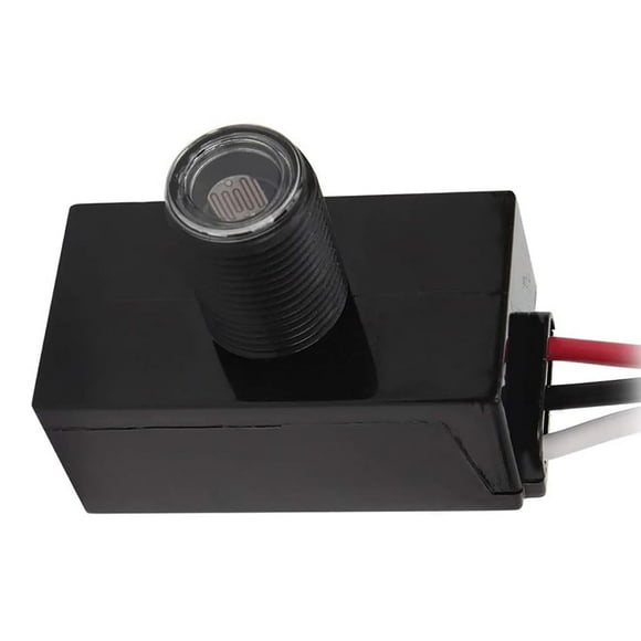 Outdoor Photocell Light Sensor Dusk to Dawn Photo Control Sensor Auto on Off Hard-Wired Post Eye Light Control