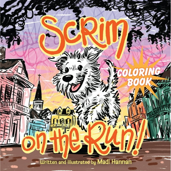 Scrim on the Run! Coloring Book, (Paperback)