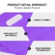 thumbnail image 4 of 100PCS Party Bag Plastic Gift Candy Pouch Food Storage Bag Creative Flat Pocket, 4 of 4