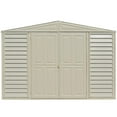 thumbnail image 5 of Duramax Building Products 10.5 x 2.75 ft. SidePro Plastic Vinyl Storage Shed with Foundation, 5 of 12