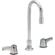 Delta 23C643 Double Handle 1.5GPM Ceramic Disc Widespread Bathroom Faucet - Chrome