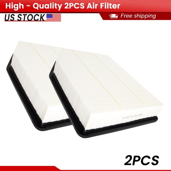 ACB ZONE 2 x Engine Air Filter for Chevrolet Silverado Tahoe GMC Sierra 1500 Yukon Cadillac Escalade, OEM Engine Air Filter (CA12404)