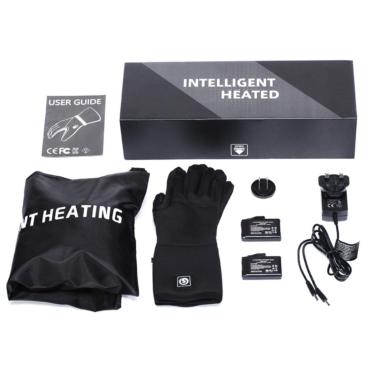 Snow Deer Heated Glove Liners for Men Women,Rechargeable Electric Battery Heating Riding Ski Snowboarding Hiking Cycling Hunting Thin Gloves Hand Warmer Arthritis&Raynaud's
