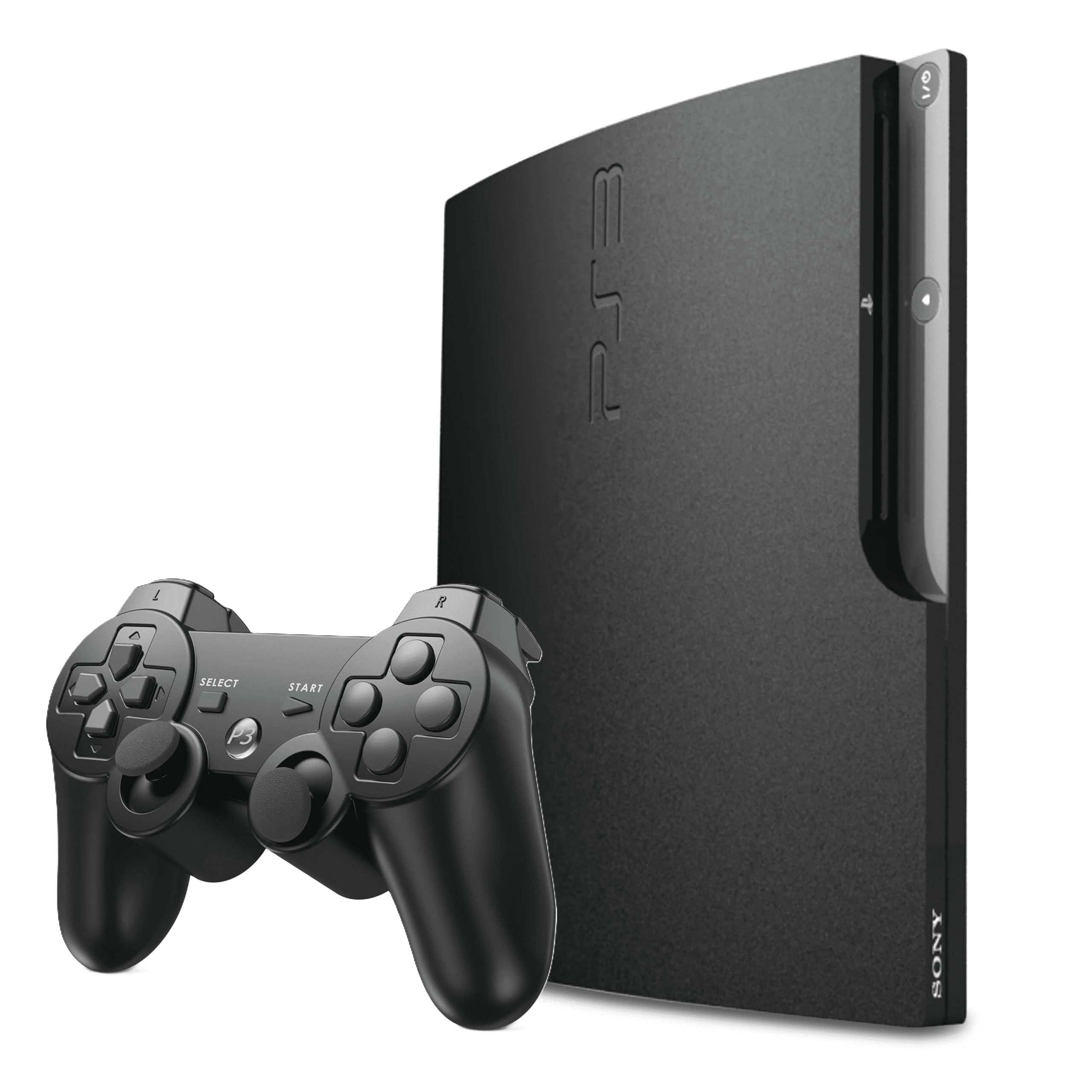 Sony Playstation 3 PS3 Slim Console, 160GB Black, HD Gaming, Blu