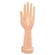 thumbnail image 3 of Exhibidor de mano de maniquí, regalos, anillo, resistente, organizador de joyas para práctica de manicura Piel izquierda, 3 of 9