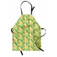 thumbnail image 1 of Flower Apron Pastel Colored Fresh Blooming Foliage Design with Hand Drawn Flourishing Branches, Unisex Kitchen Bib Apron with Adjustable Neck for Cooking Baking Gardening, Multicolor, by Ambesonne, 1 of 3