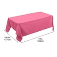 thumbnail image 2 of Large Plastic Rectangle Table Cover Cloth Wipe Clean Party Tablecloth Covers, 2 of 7