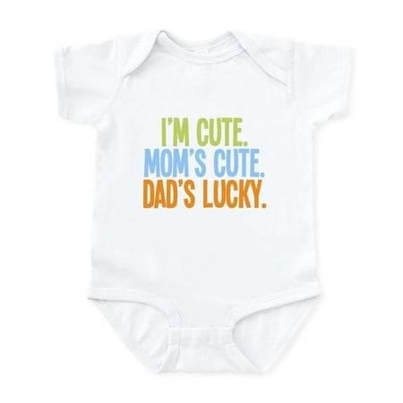 

Newborn Baby Boy Girl or Unisex I m Cute Bodysuit