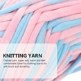 thumbnail image 3 of WRITWAA Hand Knitting Yarn Set, Washable Soft Assorted Colors, 3-Pack for Crochet, Knitting, and Craft Projects, 3 of 6