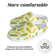 thumbnail image 6 of Lsque Cartoon Corn Pattern Womens Comfort Cotton on Scuff With Memory Foam and Anti-skid Sole Slipper-40/41, 6 of 7